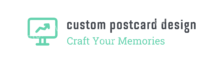 logo for custom postcard design