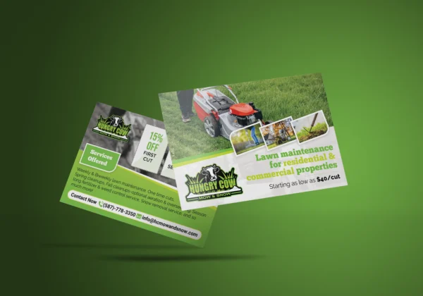 Postcard Design for Home Service