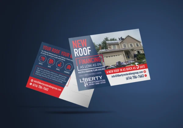 Postcard Design for Home Service