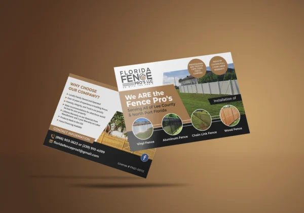 Postcard Design for Home Service